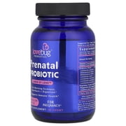 LoveBug Probiotics Prenatal Probiotic, 20 Billion CFU, 30 Capsules
