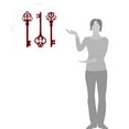 thumbnail image 2 of Antique Skeleton Keys Removable Home Wall Decal Stickers, 2 of 4