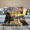 thumbnail image 2 of JEUXUS Eagle Blanket for Bed, Throw Blanket for Women, Men and Kids - Super Soft Plush Eagle Blanket Throw - Eagle Throw Blanket, 2 of 6