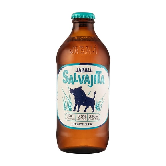 Cerveza Jabalí salvajita ultra 330 ml
