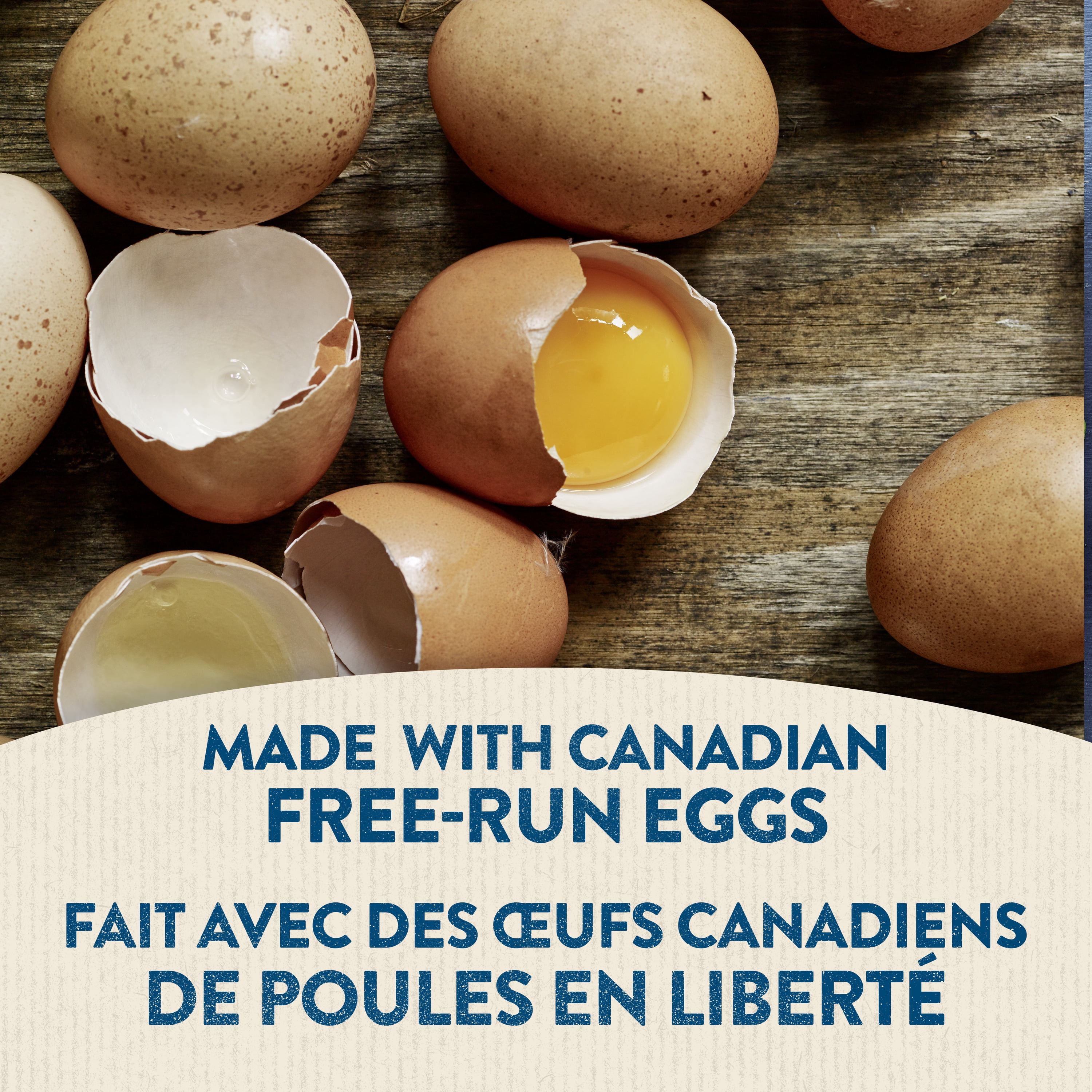 Mayonnaise véritable Hellmann’s, sans gluten et casher, avec œufs de poules élevées en liberté au Canada et huile de canola, 445 ml