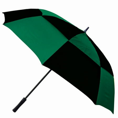 - 60 Double canopy golf umbrella, windproof, with black rubberspray molded handle
