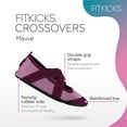 thumbnail image 3 of FitKicks Crossovers Women's Foldable Active Lifestyle Minimalist Footwear Barefoot Yoga Water Shoes, 3 of 9