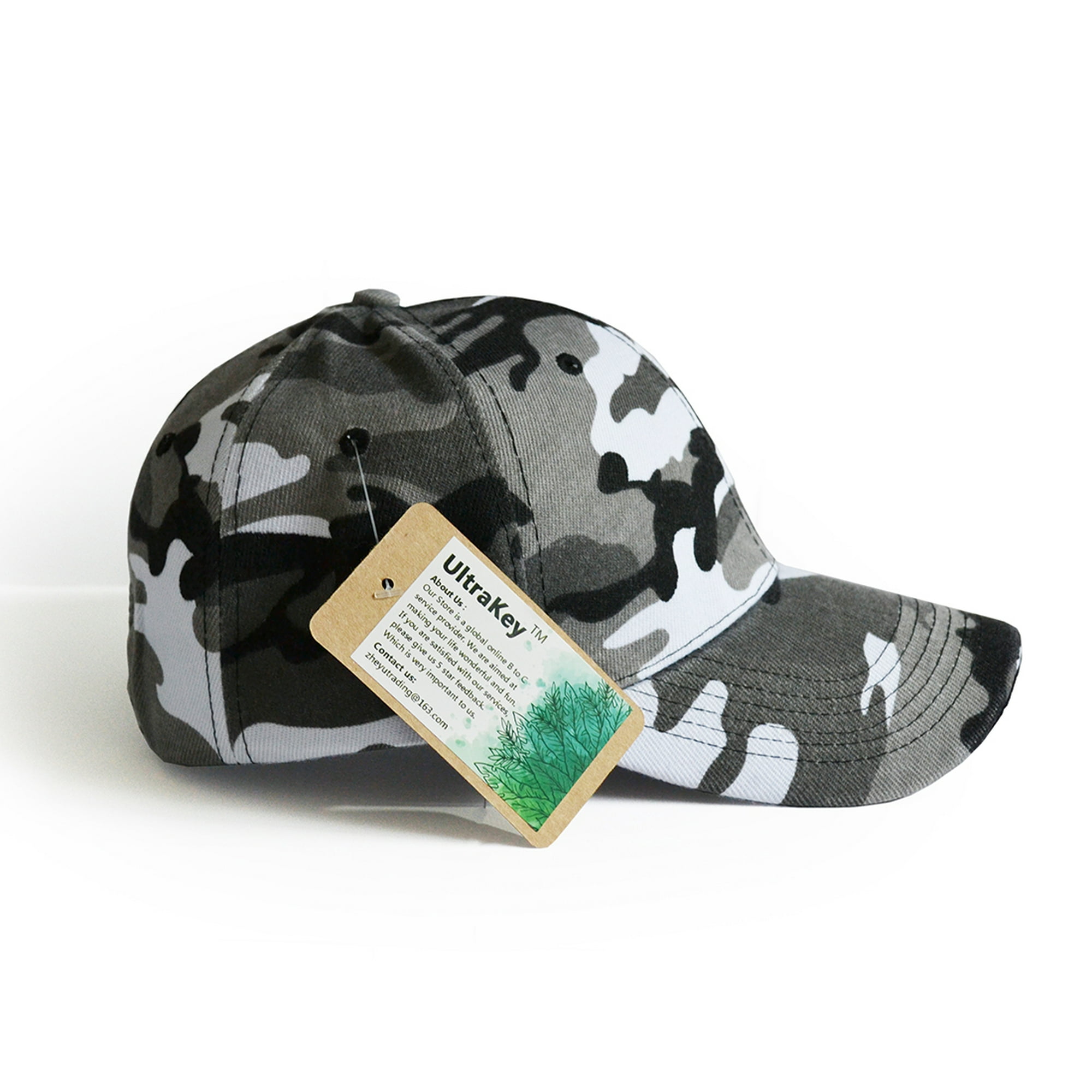 Casquette Snapback Homme étoiles Camouflage - Visière Plate, Réglable, Style Camionneur, Unisexe