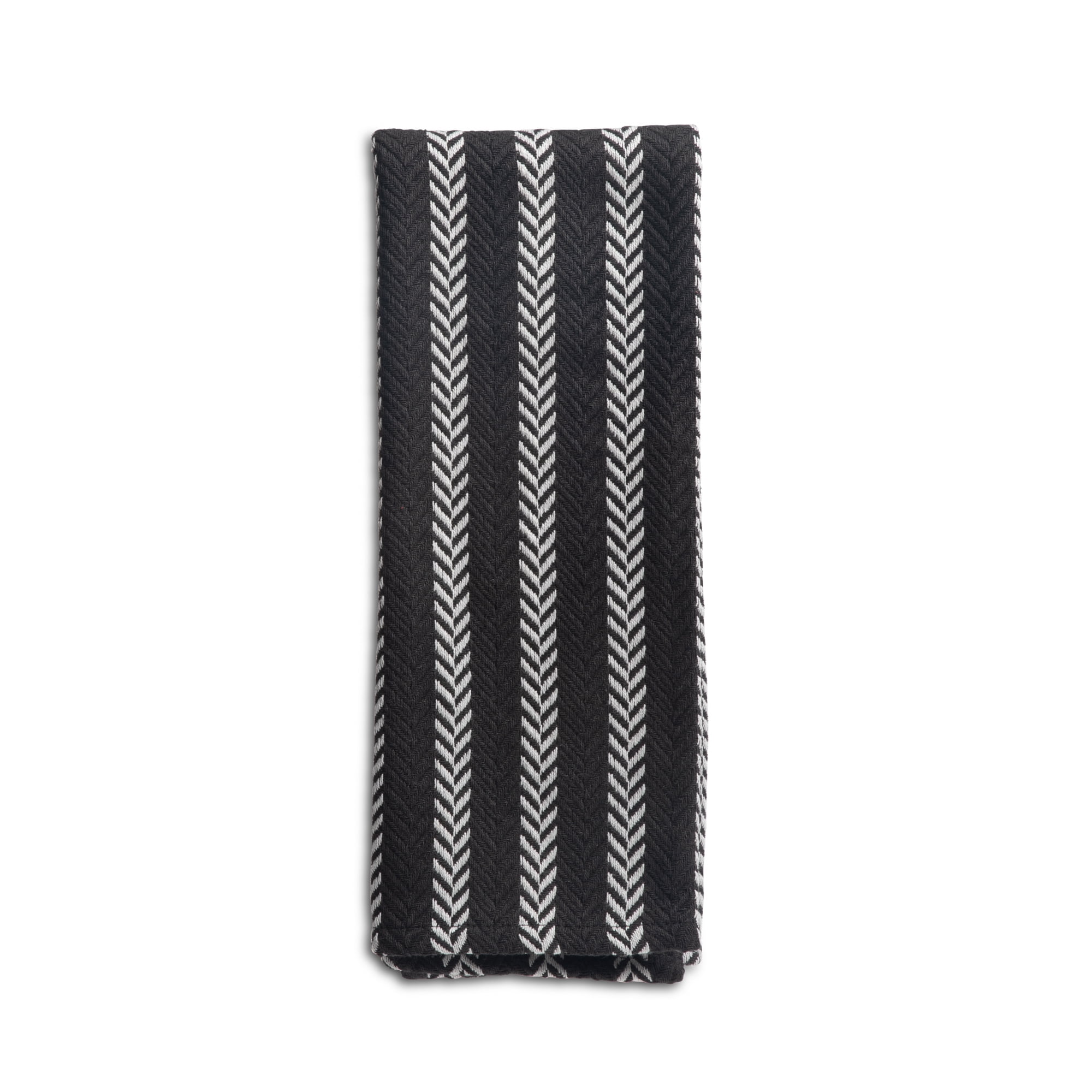 Thyme & Table Kitchen Towels, Gray Star, 4 Pack Set