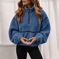 thumbnail image 2 of Tqcoqu Sherpa Jacket for Women, Fleece Zip Up Winter Fall Oversized Teddy Jackets, 2026 Fashion Clothing,Women's,Size S-XXL, 2 of 9