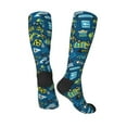 thumbnail image 4 of Balery Machinery Road Construction Fun Novelty Socks Men'S Women'S Crew Socks Funny Crazy Novelty Socks Quirky And Cool Socks, 4 of 9
