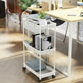 SHW STANDARD 3TIER SLIM ROLLING STORAGE CART