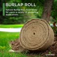 Gardien Burlap Roll, Landscape Fabric, Weed Barrier HeavyDuty, Outdoor