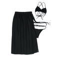 thumbnail image 1 of Conjunto de bikini a la moda para mujer, traje de baño de dos piezas con relleno sólido, ropa de playa Fridja  nalpqowj21757, 1 of 8