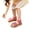 Pink, variant on G-i-r-l-s Beach Sandals Fashionable Double Buckle Cork Footbed Sandals for K-i-d-s, Comfortable Arch Support Summer Flat Shoes for T-o-d-d-l-e-r-s & Little Kids