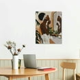 thumbnail image 3 of Nawypu African American Black Woman Bathroom Wall Art Canvas Poster Decorative with Frame  Boho Woman Art Canvas, Black Girl Art Wall Decor For Bathroom Bedroom Modern Wall Decor -, 3 of 5