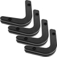 thumbnail image 1 of KONTONTY 4pcs Wall Mount Weight Rack Barbell Storage Rack Black PC Prevent Rolling in Home Gym, 1 of 5