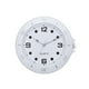 thumbnail image 1 of Reloj despertador Billuyoard Relojes de pared silenciosos con luz nocturna Blanco, 1 of 6