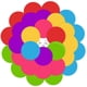 thumbnail image 2 of Adhesivos de suelo Outus Classroom, 30 unidades, 15,2 cm, multicolor, 2 of 6