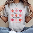 thumbnail image 3 of Teaching Is My Jam Teacher Team Crew Cute Strawberry Girls T-Shirt Unisex, Sizes S-5XL, Tbun, 3 of 5