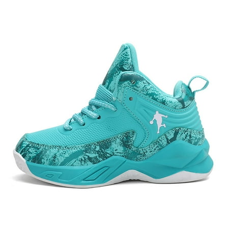 

Eashi Kids Basketball Shoes Boys Girls High-Top Sneakers Sport Shoes Non-Slip