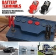 thumbnail image 4 of Pack of 6 Quick Discharge Battery Terminals, Negative and Positive,Car Battery Clamp Connectors, 4 of 5