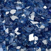 1/2 20 lb. Medium Cobalt Blue Reflecitive Fire Glass