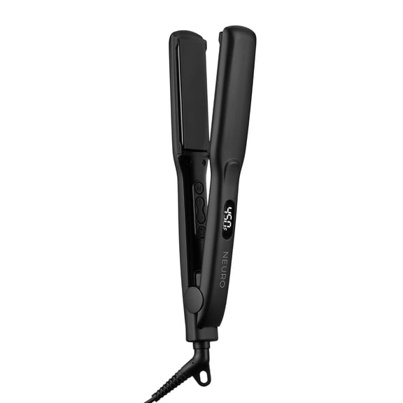 Paul Mitchell Neuro Smooth Titanium Flat Iron, Adjustable Heat Settings, for Advanced Smoothing Straightening, 1.25" CeraShine™ Ceramic Plates