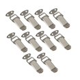 thumbnail image 1 of Elodie 10 Pieces Spring Loaded Toggle Latch Hasp Locks latches for Cabinet Case Box without Padlock Hole, 1 of 8