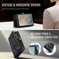 thumbnail image 4 of CaseMe Leather Case for Samsung Galaxy Z Fold8,2 in 1 Detachable Wallet Case with 8-Card Holder Zipper Bills Slot,Magnetic Flip Cover Phone Cases,Black,For Galaxy Z Fold8, 4 of 12