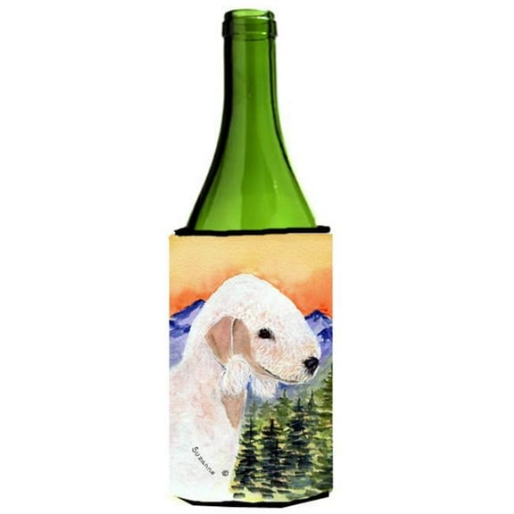 Bedlington Terrier Wine bottle sleeve Hugger - 24 oz.