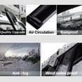 thumbnail image 5 of Deebior Original Ventvisor 4pcs Side Window Visors, Outside Mount Good Looking Tape-On Rain Guards Set, Vent Shade Deflectors Compatible with 2002-2006 Honda CR-V 94459, 5 of 9