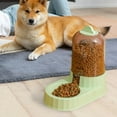 thumbnail image 4 of Alimentador Automático para Mascotas Fernando Comida verde B Dispensador de agua y Comida, 4 of 8