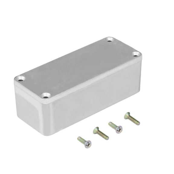 Diecast Aluminium Electronics Project Box Case Enclosure Instrument 1590A Style Guitar Effects Aluminium Stomp Box for Guitar Parts & Accessories