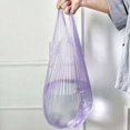 thumbnail image 2 of 30 Bags/roll Disposable Vest Type Garbage Bag Kitchen Disposable garbage bag Plastic Wastebasket Bag Rubbish Trash Pouch, 2 of 7