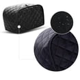 thumbnail image 5 of Younar 12 x 11 x 8.5inch Toaster Cover 4 Slice - Dust-Proof Bread Machine Cover, Washable Bakeware Protector black, 5 of 9