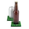 thumbnail image 2 of TrueZoo Home Turf Drink Coasters, Beer Wine Soda Cocktail Coasters Set of 5, 2 of 4