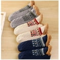 thumbnail image 2 of Mens Slipper Socks: Syphoria Winter Warm Fuzzy Socks, Thermal Cozy Non Slip Socks Fleece Home Socks, 1 Pair, 2 of 7