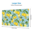thumbnail image 3 of Bingfone Lemon Large Gaming Mouse Pad,Extended Desk Mousepad With Stitched Edges,Non-Slip Base,Water Resist Keyboard Pad For Gamer, Office & Home, 29.5 X 16 In, 3 of 9