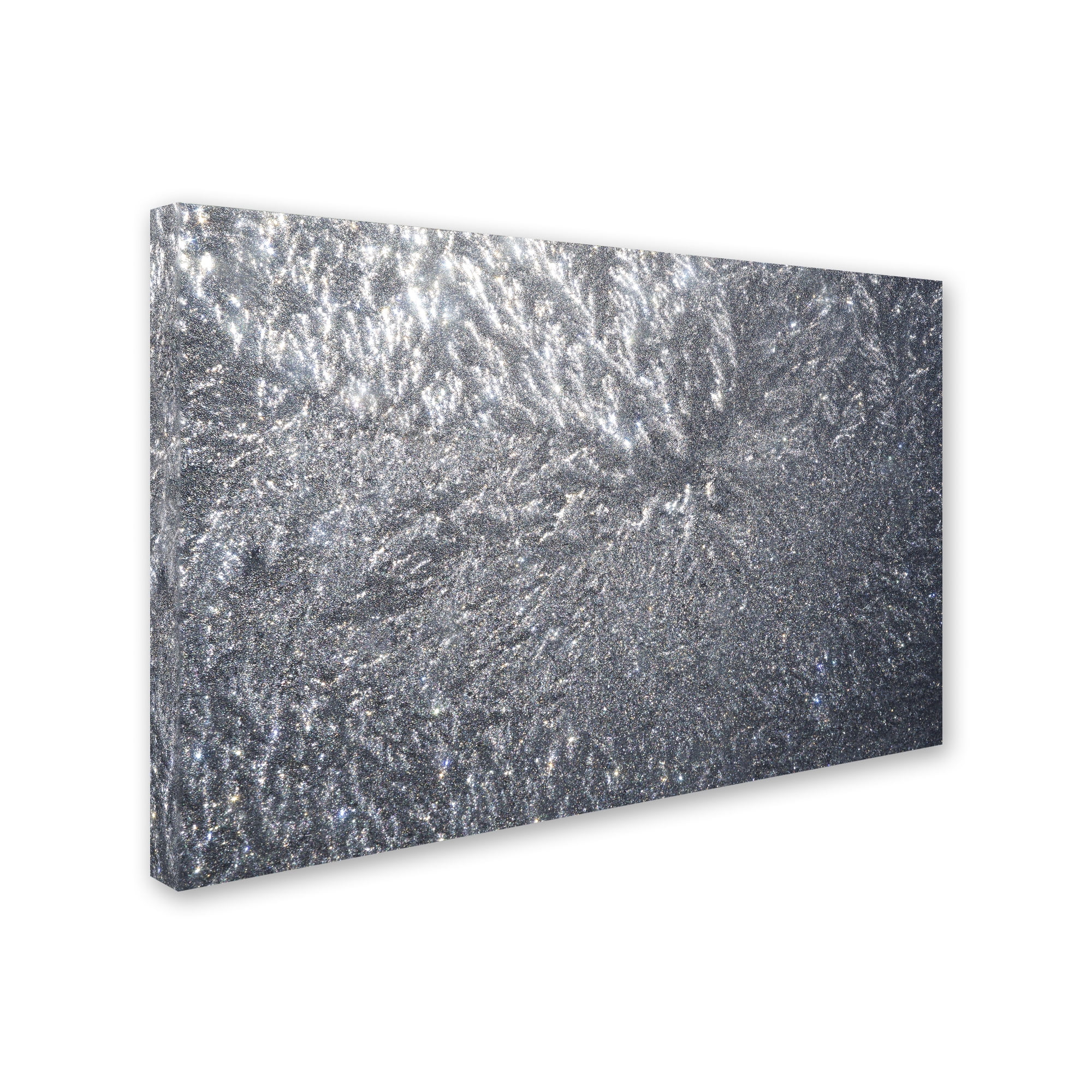 Trademark Fine Art "Sunlight Frost Abstract" Canvas Art by Kurt Shaffer