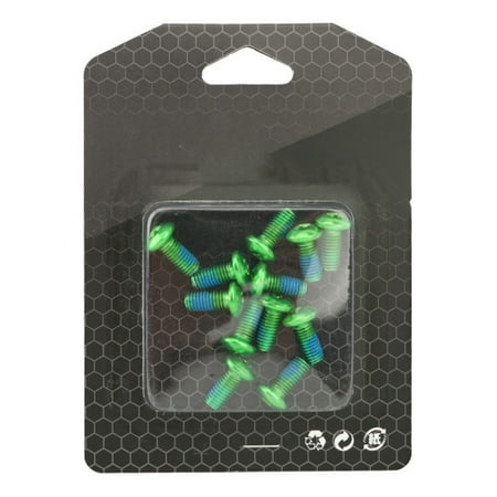 

Yannee 12 Pack MTB Road Disc Brake Rotor T25 Screws M5x11.5mm Bolts
