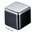 thumbnail image 3 of Ongmies Ice Maker Clearance Large Steel Ice Ice Particles Metal Ice Stainless Stone Large Kitchen Dining Bar 5ml Kitchen, 3 of 9