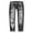 Pink, variant on Bmisegm Women's Autumn and Winter Valentine's Day Jeans Printed Hole Thickened Trousers Features: Y2K Jeans for Women Pink XL
