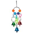 thumbnail image 1 of Parrot Bell Toy Creative Funny Colorful Bird Cage Bell Parrot Hanging Bell, 1 of 10