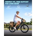 thumbnail image 4 of AZHAR 750W 20MPH 48V10.4Electric Bike for Adults,up 35 Miles Removable Battery Ebike, 26" Electric E Bike with 7-Speed,Adult Electric Bicycles for Commute Beach Snow Womens/Man All Terrain Class 2 UL, 4 of 10