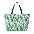 thumbnail image 2 of KdxioCactus Plants for Beach Bag for Women Large Beach Tote Bag Waterproof Sandproof Swim Bag with Zipper Pockets Beach Vacation Travel, 2 of 7