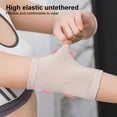 thumbnail image 3 of sunsanly Unisex Winter Elbow Pad Keep Warm Arm Protection Prevent Rheumatism Elbow Support Thick Knitted High Elasticity Anti-slip Daily Life Outdoor Elbow Brace Athletic Elbow Guard, 3 of 7