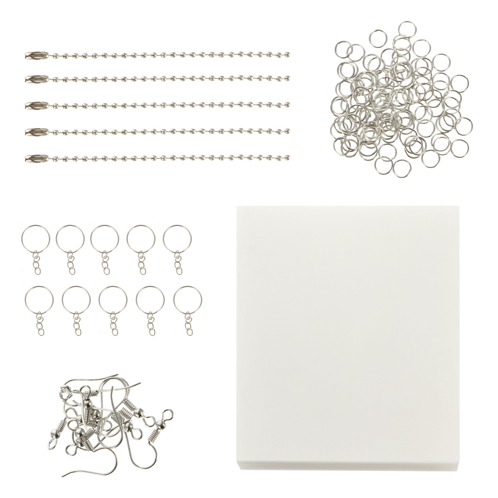 unbranded 2 Sets Heat Shrink Sheets Set Funny Art Shrink Sheets for Handmade Jewelry