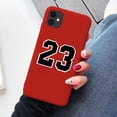 thumbnail image 1 of Étuis de téléphone en silicone Lucky Basketball Clothing Number, iPhone 13, 12, 11, Pro, Max, Poly, X, XS, MAX, 7, 8, 6S, Plus, SE, dehors Cover, 2020 qiuyongming unisex, 1 of 2