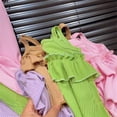 thumbnail image 7 of Blekii Girls Two Piece Set Flared Pants, Girls Two Piece Set: Flared Nine Point Pants & Top, Spring Summer Fall Comfortable Suspenders Outfit for Kids Spring Summer Fall Suspenders Outfit Spring, 7 of 7