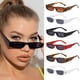 thumbnail image 2 of Gafas de sol rectangulares pequeñas a la moda para hombre y mujer, gafas de sol cuadradas Vintage de leopardo con montura estrecha Retro para mujer, gafas de ojo de gato Punk para mujerChina Gao Jinjia LED, 2 of 2