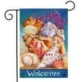 thumbnail image 2 of Briarwood Lane Summer Garden Flag 12x18 For Outdoor Seashell Welcome For Summer Garden Flag Flags For Outside, 2 of 4