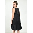 thumbnail image 3 of Vestido con olan Roman Fashion /Juvenil, 3030 (Negro) negro CH, 3 of 5