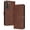 Brown, variant on Wallet Case for Samsung Galaxy S21 FE, [RFID Blocking] Card Slots Holder Stand [Shockproof TPU Interior Case] PU Leather Magnetic Protective Flip Cover,Compatible With Samsung S21 FE,Brown